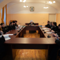 Под председательством митрополита Климента состоялось заседание Ученого совета Калужской духовной семинарии