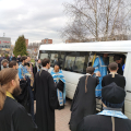 Крестный ход с чудотворным образом Калужской иконы Божией Матери прибыл в Обнинск