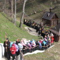В Малоярославце ежедневно проходит крестный ход вокруг Свято-Никольского монастыря