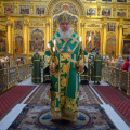 В Неделю Ваий митрополит Климент совершил Литургию в Свято-Троицком кафедральном соборе