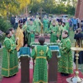 Торжественное вечернее богослужение в Калужском Свято-Лаврентьевом монастыре