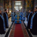 В канун праздника Успения Пресвятой Богородицы митрополит Климент совершил всенощное бдение в Троицком соборе