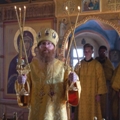 Епископ Тарусский Иосиф совершил Божественную Литургию в храме Воскресения Христова г. Таруса