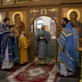 Епископ Тарусский Иосиф совершил Божественную литургию в храме святого Иоанна воина в микрорайоне Силикатный г.Калуги