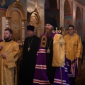 Епископ Тарусский Иосиф совершил Божественную литургию в Успенском храме  города Калуги