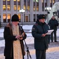 Клирики Калужской епархии приняли участие в торжественной церемонии вручения пожарно-спасательной техники