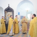 Глава Калужской митрополии совершил Божественную литургию в Соборе Благовещения Пресвятой Богородицы в Мещовске