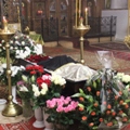 В Свято-Лаврентьевом монастыре г. Калуги совершено вечернее заупокойное богослужение по новопреставленному иеромонаху Пафнутию (Архипову)