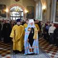 Митрополит Калужский и Боровский Климент совершил Божественную литургию в Успенском храме г. Малоярославец