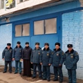 В пожарной части Медынского района, прошла встреча с  сотрудниками МЧС