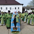 В день памяти преподобного Пафнутия Боровского в его святой обители совершены праздничные богослужения