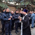 Представители Калужской епархии поздравили с праздником Пасхи сотрудников ППС УМВД г. Калуги