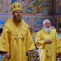 Епископ Иосиф возглавил вечерню с чтением акафиста святому благоверному князю Александру Невскому