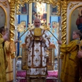 Митрополит Климент совершил Божественную литургию в храме в честь Рождества Христова пос. Товарково