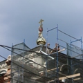 На храм в честь святого равноапостольного князя Владимира на улице Чебышева города Калуги были установлена главка с крестом