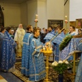 Праздничное архиерейское богослужение в Казанском женском монастыре г. Калуги
