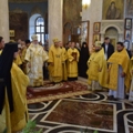 Архиерейское богослужение в Свято-Никольском Черноостровском женском монастыре