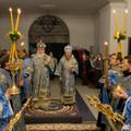 Праздничное архиерейское богослужение в Казанском женском монастыре города Калуги