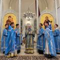 Праздничное архиерейское богослужение в Казанском женском монастыре г. Калуги