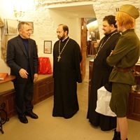 Человек - Легенда, посетил музей «Истории православия на Калужской земле»