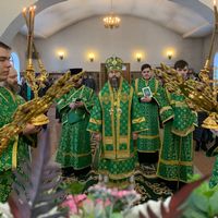 В день празднования памяти преподобного Серафима Саровского епископ Леонид совершил Литургию в пос. Воротынск