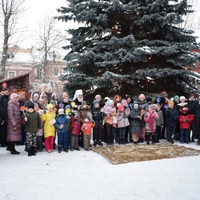 У стен Свято-Георгиевского собора состоялось открытие "Рождественского вертепа"