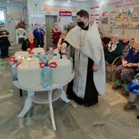 Праздник Крещения Господня в социальных учреждениях Медынского района