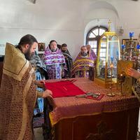 Соборное богослужение клириков первого благочиния в Благовещенском Кафедральном соборе г. Боровска