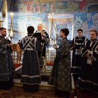 Митрополит Климент совершил чин пассии в Свято-Троицком кафедральном соборе г. Калуги