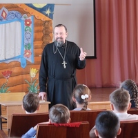 В городе Жукове урок ОПК проел священнослужитель Жуковского благочиния