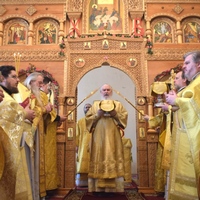 Божественная литургия в престольный праздник Калужской духовной семинарии