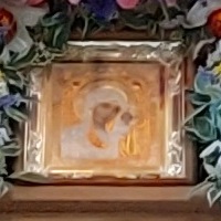 Божественная литургия в храме Казанской иконы Божией Матери поселка Октябрьский