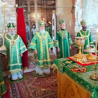 Митрополит Климент возглавил богослужение в Боровенске в Ферапонтовой пустыни
