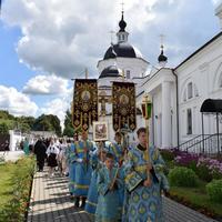 Престольный праздник женского монастыря Калужской иконы Божией Матери г. Калуги