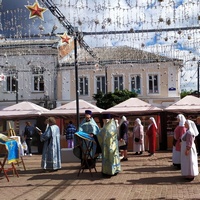 Открытие православной выставкой-ярмаркой «Кладезь» в Калуге