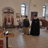 Митрополит Калужский и Боровский Климент посетил храм в честь Успения Пресвятой Богородицы