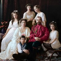 Царская семья в Православной гимназии города Калуги