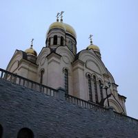 Митрополит Климент и митрополит Владимир посетили строящийся Спасо-Преображенский кафедральный собор