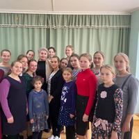 Урок мужества в православной гимназии при Свято-Никольском Черноостровском женском монастыре