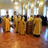 В Калужской духовной семинарии отметили престольный праздник 