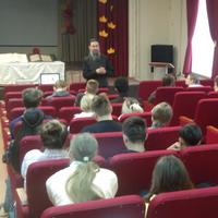 В Обнинске состоялась очередная встреча со старшеклассниками в рамках проекта «Русские писатели: путь к Богу»