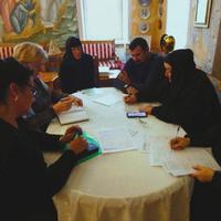 Семинар-совещание по запуску проекта помощи женщинам-беженцам в Свято-Никольском Черноостровском женском монастыре