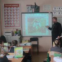 В городе Жуков в рамках православного клуба «Исток» прошла встреча со школьниками