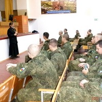 Духовник воинской части 03340 посетил военнослужащих с пастырским визитом
