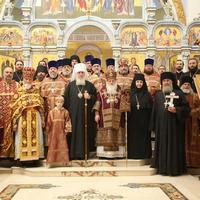 Архиерейское Богослужение в кафедральном Свято-Успенском соборе города Ташкента