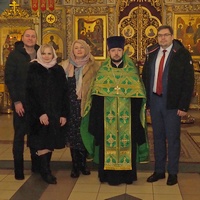 Год семьи в Калужской области открылся с праздничного молебна святым Петру и Февронии Муромским в Никитском храме г. Калуги