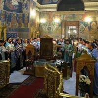 Духовенство Второго Калужского благочиния совершило молебное пение с акафистом у чудотворной Феодоровской иконы Пресвятой Богородицы