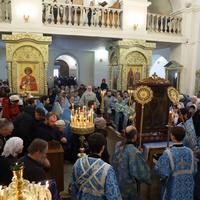 В храме в честь Рождества Христова в Обнинске прошли проводы чудотворной Феодоровской иконы Пресвятой Богородицы
