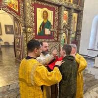 Военнослужащие посетили храм святых страстотерпцев Бориса и Глеба в Боровске