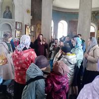 Дети беженцев в гостях у Свято-Никольского Черноостровского женского монастыря